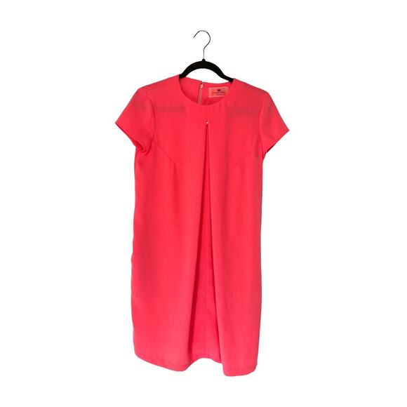 Elisabetta Franchi Mummy Maternity Pink Short Sleeve Mini Dress Size 4 - Picture 2 of 13